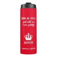 Drôle café Style de nom personnalisé