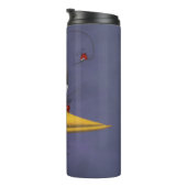 Bouteilles Isothermes Drôle Cartoon Egret (Tourné sur la droite)