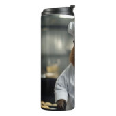 Bouteilles Isothermes Drôle Chef Capybara (Tourné sur la gauche)