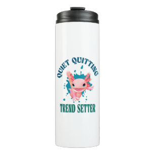 Bouteilles Isothermes Drôle de Axolotl Rose Paramètre de Tendance d'Aban
