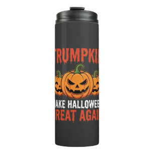 Bouteilles Isothermes Drôle de citrouille Trumpkin parodie d'Halloween