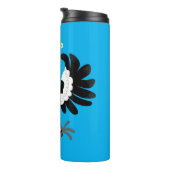 Bouteilles Isothermes Drôle dessin animé de Magpie australienne (Tourné sur la droite)