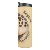 Bouteilles Isothermes Drôle dessin de grenouille à pluie dans le désert (Tourné sur la droite)