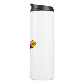 Bouteilles Isothermes Drôle Giraffe Jouer Pickleball (Tourné sur la droite)