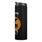 Bouteilles Isothermes Drôle Halloween sorcière chemin vers le Citrouille (Tourné sur la droite)