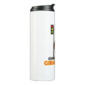 Bouteilles Isothermes Drôle Jam de la Giraffe de Pun (Tourné sur la gauche)