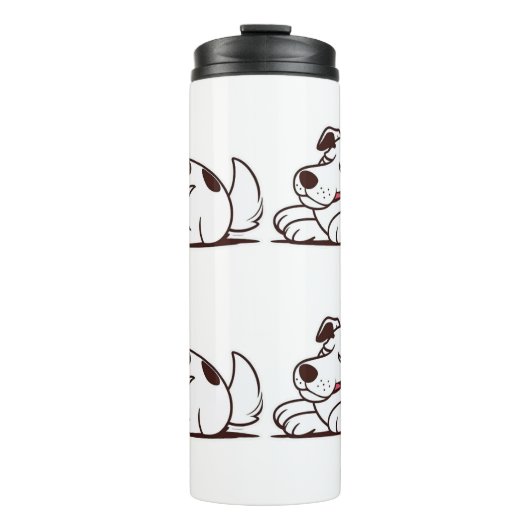 Bouteilles Isothermes Drôle Lazy Chig Design (Devant)