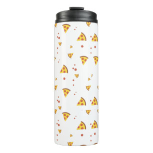 Bouteilles Isothermes Drôle Motif Minimaliste de Pizza Pepperoni Rétro