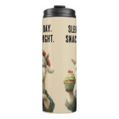 Bouteilles Isothermes Drôle Noël Llama - Sleigh & Snack (Devant)