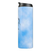 Bouteilles Isothermes Drumming africain fantastique du coucher de soleil (Tourné sur la droite)