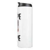 Bouteilles Isothermes Duh Pope is Dope Thermal Tumbler (Tourné sur la droite)