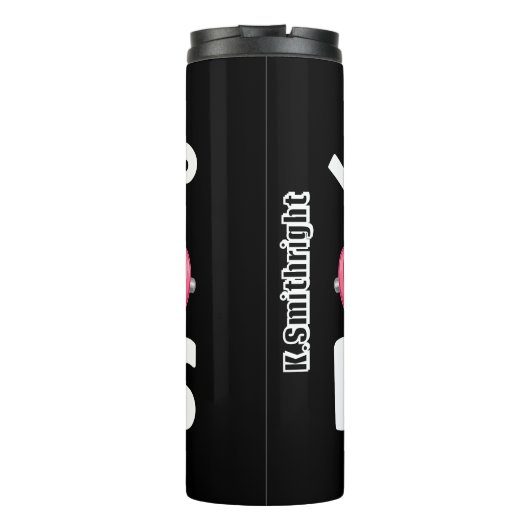 Bouteilles Isothermes Dumbbell Je Le Fais Pour Les Donuts (Dos)