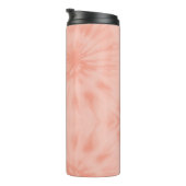 Bouteilles Isothermes Dye | Coral Pink Modern Pastel (Tourné sur la droite)