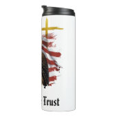 Bouteilles Isothermes *~* Eagle Christian Patriotic Gold Cross AP16 Drap (Tourné sur la droite)