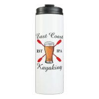 East Coast Kayaking est bière IPA Thermal Tumbler