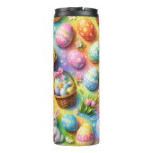 Bouteilles Isothermes Easter bunny and colourful egg pattern (Dos)