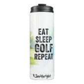 Bouteilles Isothermes Eat Sleep Golf Repeat Graphic (Devant)