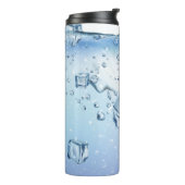 Bouteilles Isothermes Eau avec glaçons (Tourné sur la gauche)