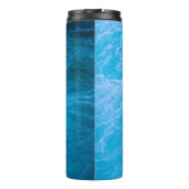 Bouteilles Isothermes Eau bleue claire (Dos)