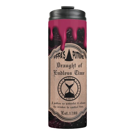 Bouteilles Isothermes Ébauche de temps sans fin (Devant)