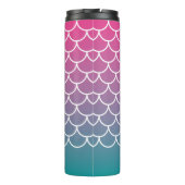 Bouteilles Isothermes Échelle de pêche rose Turquoise de sirène (Dos)