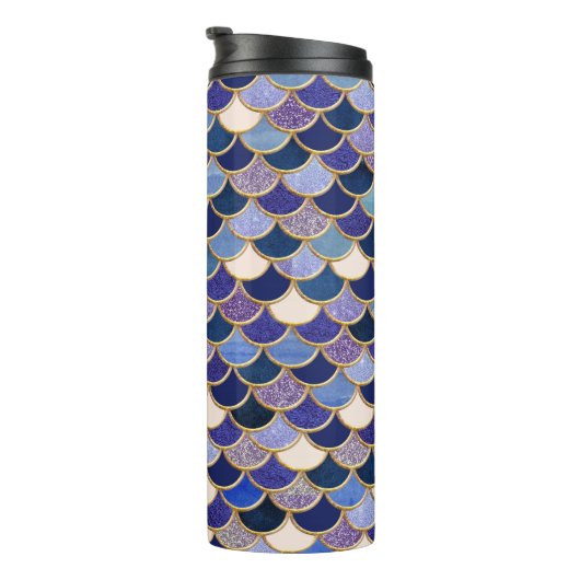 Bouteilles Isothermes Échelles de sirène de parties scintillant (Tourné sur la droite)