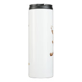 Bouteilles Isothermes Éclaboussure de café (Dos)