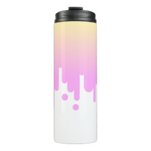 Bouteilles Isothermes Éclairage rose et jaune
