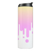 Bouteilles Isothermes Éclairage rose et jaune (Tourné sur la gauche)