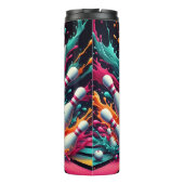 Bouteilles Isothermes Éclat d'explosion de Neon Bowling (Dos)