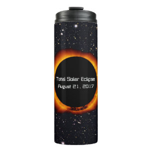 Bouteilles Isothermes Éclipse solaire totale 2017