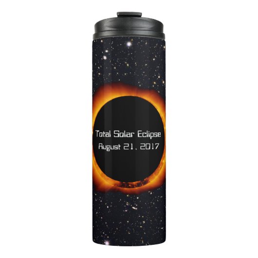 Bouteilles Isothermes Éclipse solaire totale 2017 (Devant)