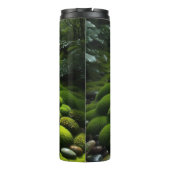 Bouteilles Isothermes Éco-chic mousse verte vibrante (Dos)