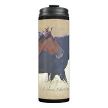 Écorce de cheval sauvage tonneau thermique muqueus