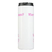 Bouteilles Isothermes Écouter les femmes (2017) (Dos)