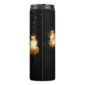 Bouteilles Isothermes Écran Luminaire Snowman (Dos)