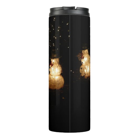 Bouteilles Isothermes Écran Luminaire Snowman (Dos)