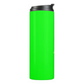 Bouteilles Isothermes Écran vert de la lettre initiale monogramme person (Tourné sur la gauche)