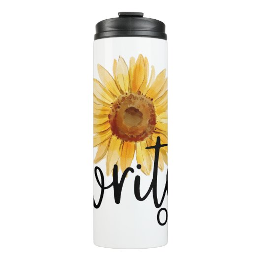 Bouteilles Isothermes Écrire sur (avec tournesol) (Devant)