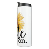 Bouteilles Isothermes Écrire sur (avec tournesol) (Tourné sur la droite)