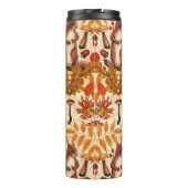 Bouteilles Isothermes Écureuil d'automne sur blanc (Dos)