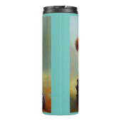 Bouteilles Isothermes Écureuil sur un tracteur (Dos)