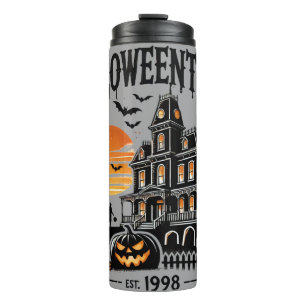 Bouteilles Isothermes Éffrayant Halloweentown Hauned House Scène