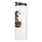 Bouteilles Isothermes Éffrayant Sloth Motorcycle Ride Halloween Biker Fu (Tourné sur la droite)