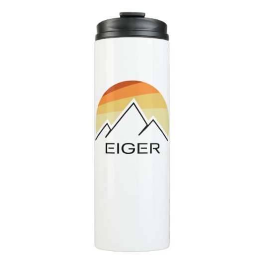 Bouteilles Isothermes Eiger Suisse Rétro (Devant)