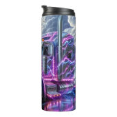 Bouteilles Isothermes Électrique Chrome Semi Camion Frappe de foudre (Tourné sur la droite)