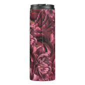 Bouteilles Isothermes Élégance des fleurs bordeaux (Dos)