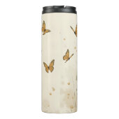 Bouteilles Isothermes Élégance douce dans une danse papillon (Dos)