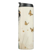 Bouteilles Isothermes Élégance douce dans une danse papillon (Tourné sur la droite)