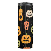 Bouteilles Isothermes Élégance éffrayante : Art Citrouille d'Halloween (Dos)